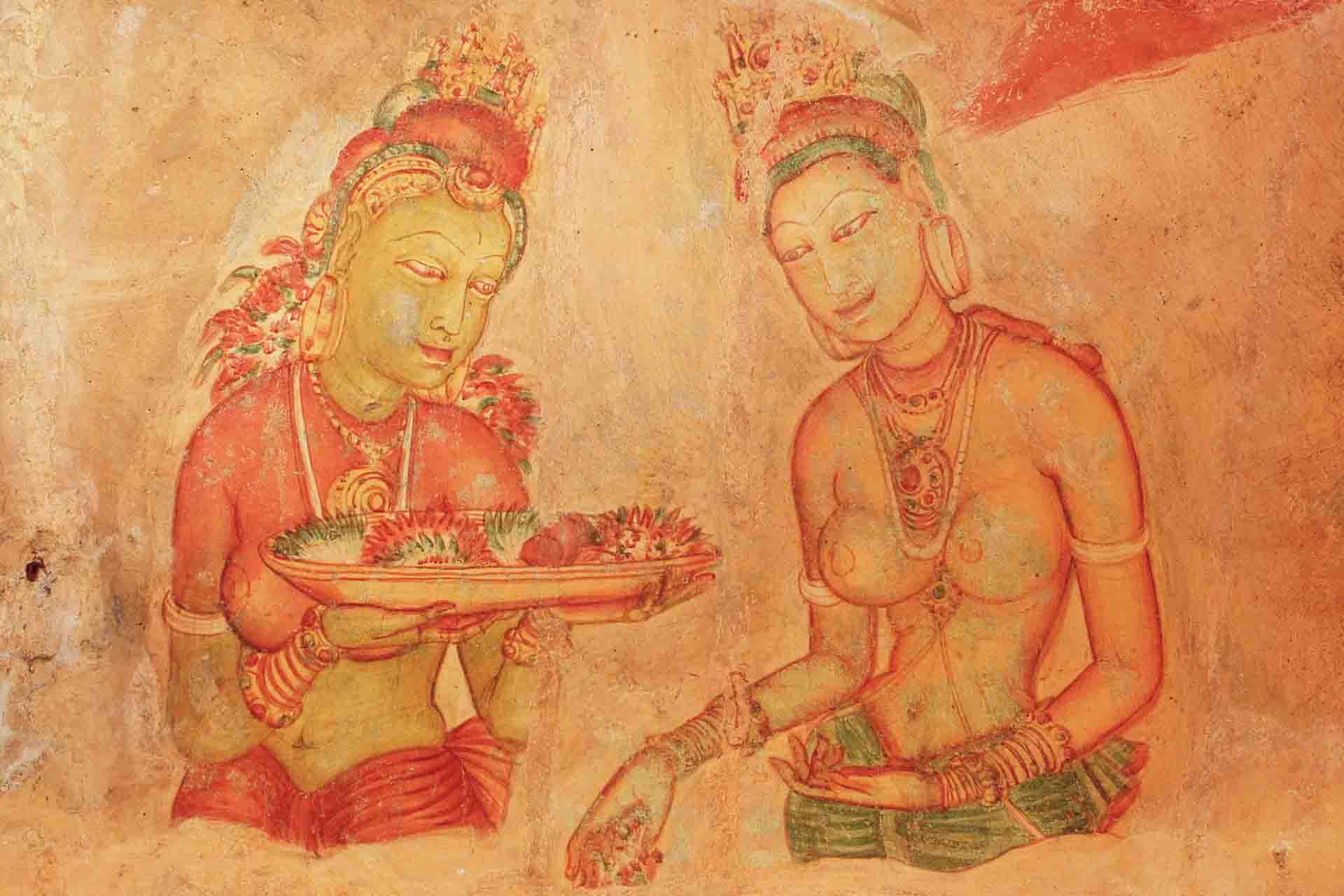 Sigiriya Frescoes 02 copy